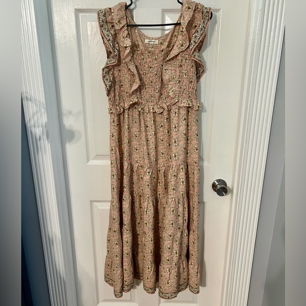 Max Studio Floral Ruffle Dress - Picture 2 of 4